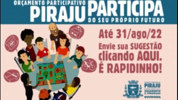 Piraju participa do seu próprio futuro: Orçamento Participativo 2023