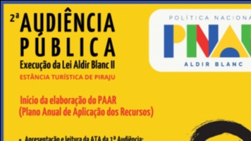 Audiências Públicas da Lei Aldir Blanc II.