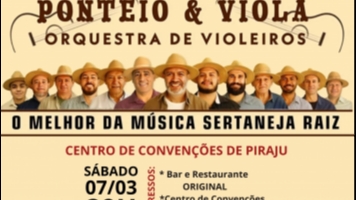 Ponteio e Viola – O Melhor da Música Sertaneja Raiz em Piraju