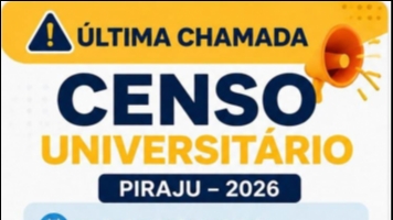 Última Chamada do Censo Universitário 2026
