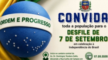 Desfile de 7 de Setembro em Piraju