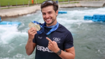 Pirajuense Pepê  Gonçalves é campeão no caiaque masculino no Rio Open