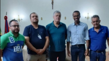 Prefeito recebe Coordenador do Senai