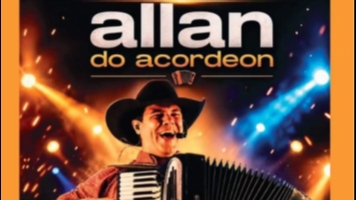 Allan do Acordeon se apresenta em Piraju nesta sexta-feira (03)