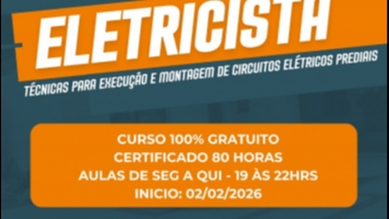 Curso Gratuito de Eletricista