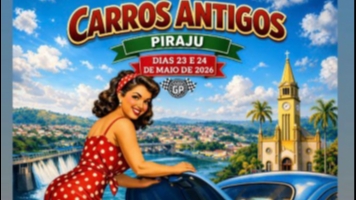 11º Encontro de Carros Antigos de Piraju