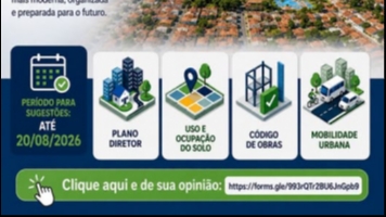 Participe da Revisão das Leis do Município