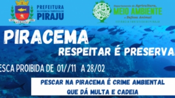 Piracema segue até 28 de fevereiro de 2023