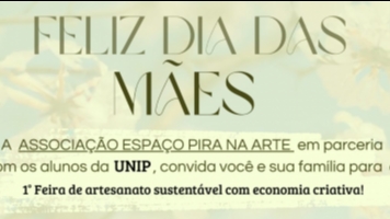 Feira de Artesanato neste domingo (4) na Fecapi