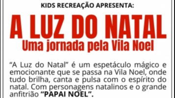 Espetáculo teatral “A Luz do Natal”, estreia dia 12 de dezembro