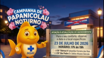 Atenção, mulheres atendidas nas unidades Tibiriçá II e São Pedro!