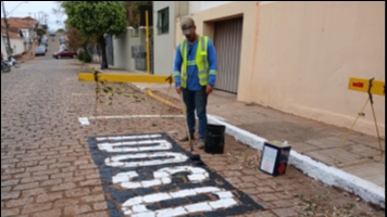 Vagas delimitadas para Idosos na Zona Azul são isentas de tarifas