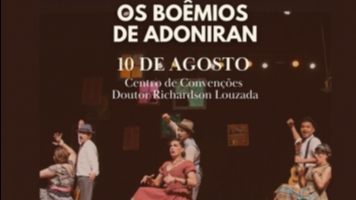 Peça Teatral “Os Boêmios de Adoniran” domingo, dia 10